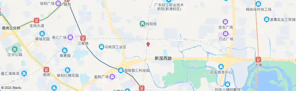广州逸景路总站(长江轻纺城)_公交站地图_广州公交_妙搜公交查询2025