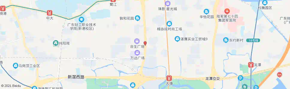 广州园艺场_公交站地图_广州公交_妙搜公交查询2025