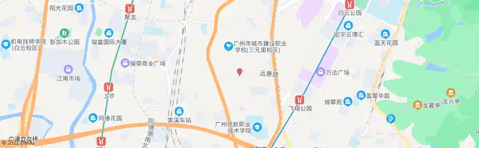 广州远景路_公交站地图_广州公交_妙搜公交查询2025