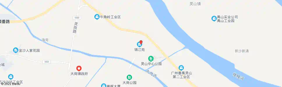 广州灵山路口北_公交站地图_广州公交_妙搜公交查询2025