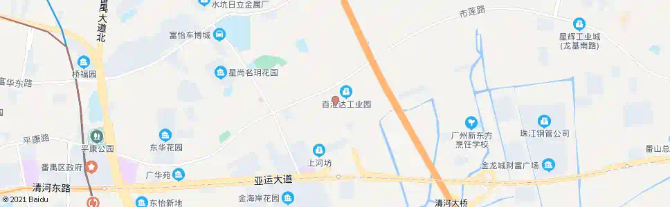 广州傍雁路_公交站地图_广州公交_妙搜公交查询2025