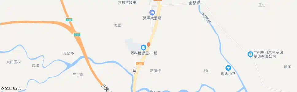 广州大埔村_公交站地图_广州公交_妙搜公交查询2025
