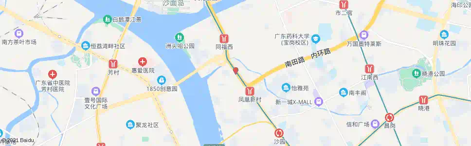 广州革新路口_公交站地图_广州公交_妙搜公交查询2025