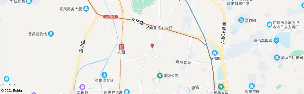 广州黄编牌坊_公交站地图_广州公交_妙搜公交查询2025