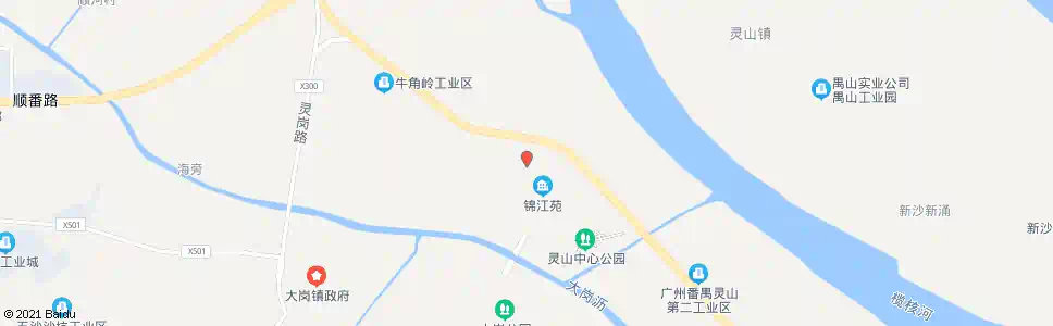 广州灵山成校_公交站地图_广州公交_妙搜公交查询2025