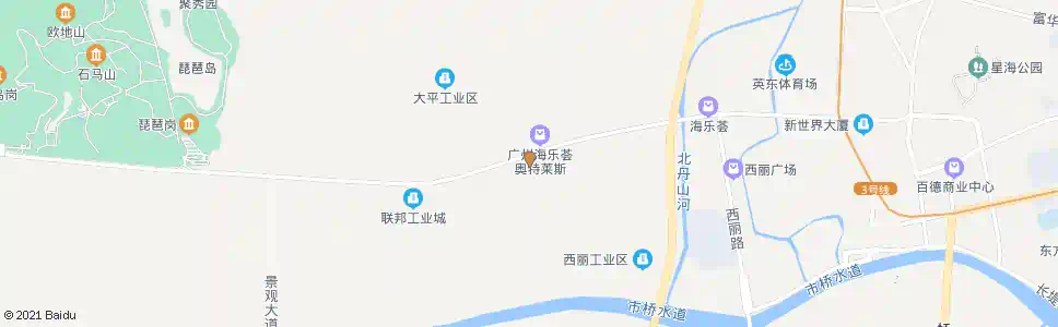 广州中颐创意产业园_公交站地图_广州公交_妙搜公交查询2025