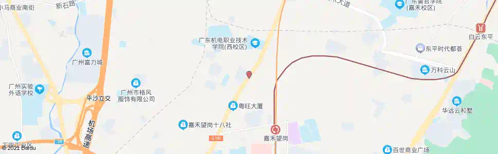 广州七星岗路口_公交站地图_广州公交_妙搜公交查询2025