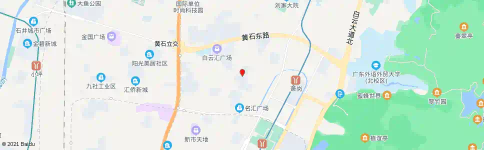广州风正街_公交站地图_广州公交_妙搜公交查询2025
