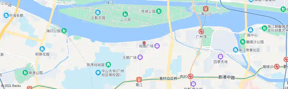 广州珠江广场_公交站地图_广州公交_妙搜公交查询2025