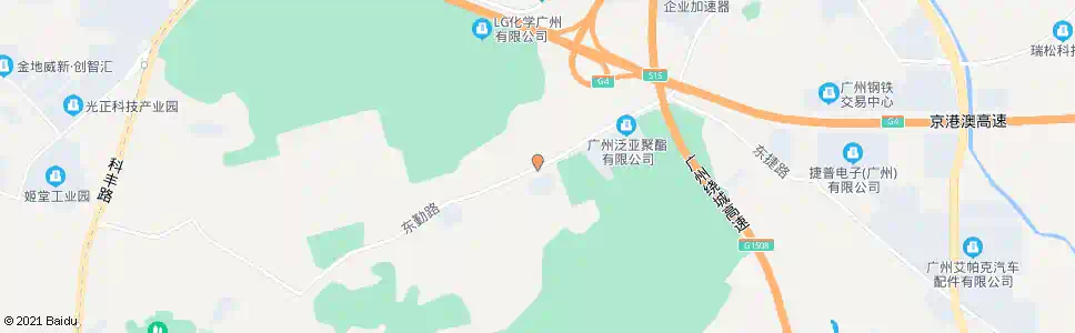 广州枝山村_公交站地图_广州公交_妙搜公交查询2025