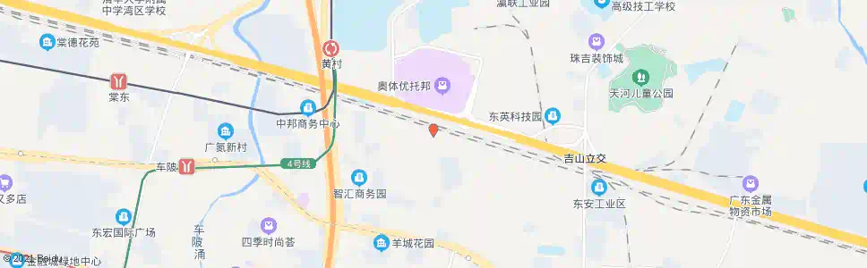 广州黄村北总站_公交站地图_广州公交_妙搜公交查询2025