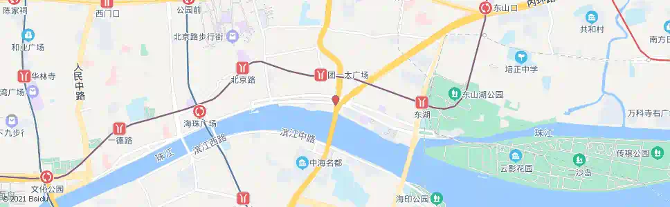 广州沿江东路_公交站地图_广州公交_妙搜公交查询2025