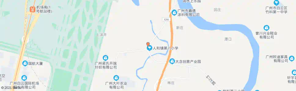 广州汉塘北路_公交站地图_广州公交_妙搜公交查询2025