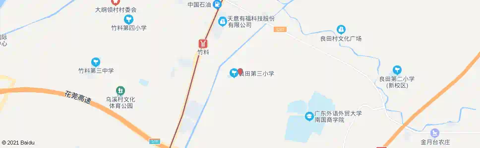 广州白沙村委_公交站地图_广州公交_妙搜公交查询2025