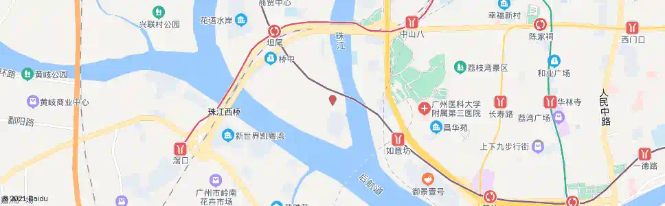 广州坦尾总站_公交站地图_广州公交_妙搜公交查询2025