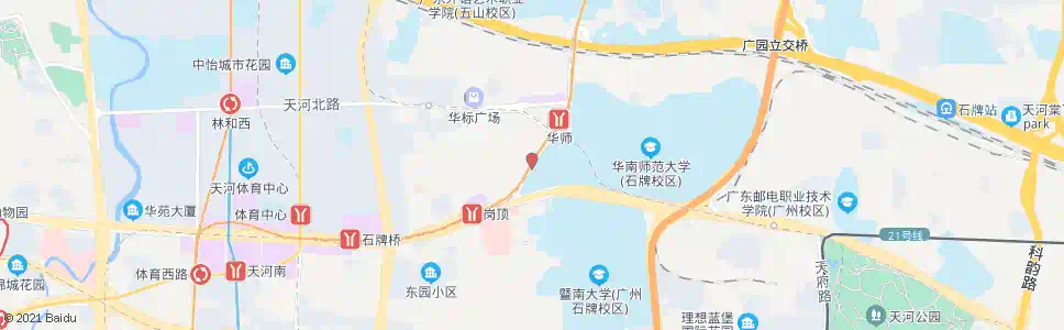 广州天河科技街_公交站地图_广州公交_妙搜公交查询2025
