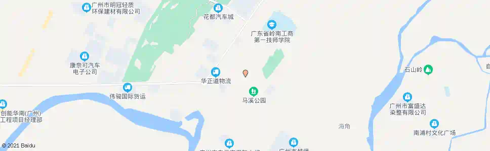 广州马溪总站_公交站地图_广州公交_妙搜公交查询2025