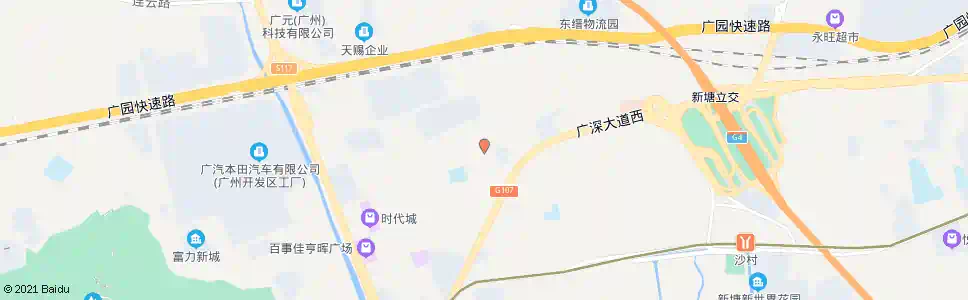 广州小迳路口_公交站地图_广州公交_妙搜公交查询2025