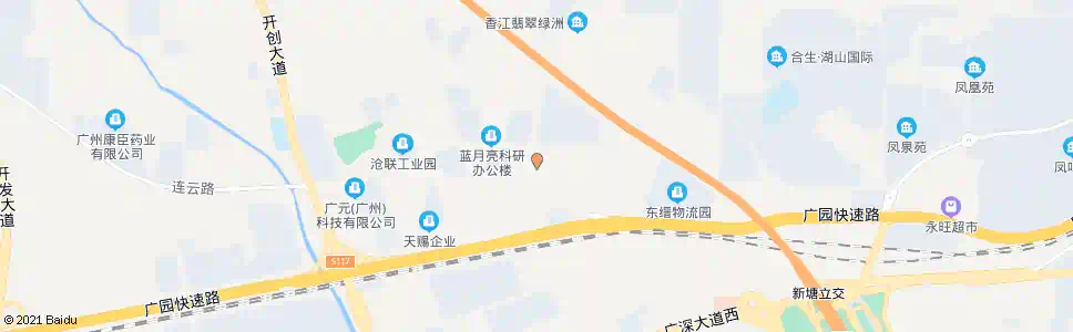 广州沧头桥_公交站地图_广州公交_妙搜公交查询2025