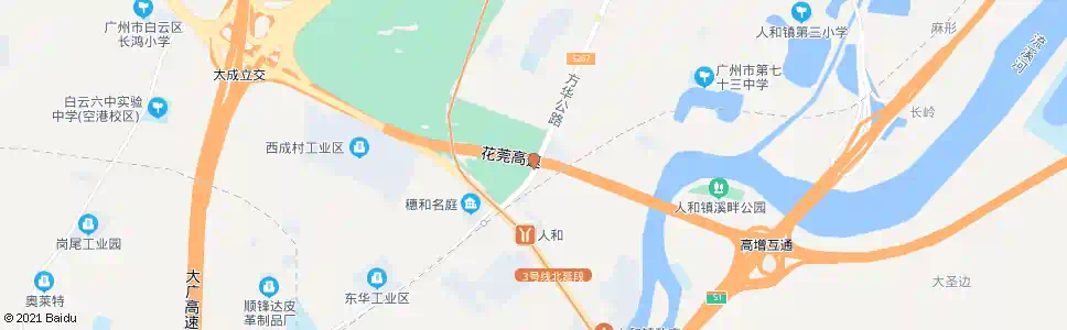 广州西成路口(临时站)_公交站地图_广州公交_妙搜公交查询2025
