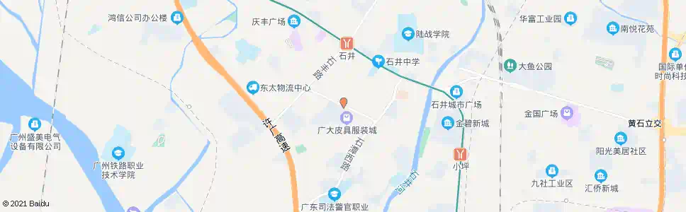 广州兆丰路_公交站地图_广州公交_妙搜公交查询2025