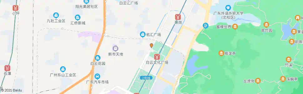 广州云城西路中_公交站地图_广州公交_妙搜公交查询2025
