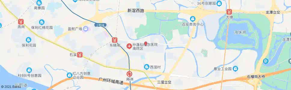 广州南洲北路总站(好信广场)_公交站地图_广州公交_妙搜公交查询2025