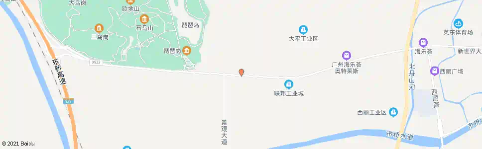 广州汀根村_公交站地图_广州公交_妙搜公交查询2025