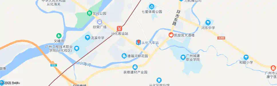 广州麻涌汽车站_公交站地图_广州公交_妙搜公交查询2025