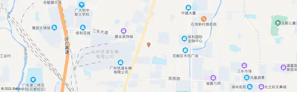 广州石岗村_公交站地图_广州公交_妙搜公交查询2025