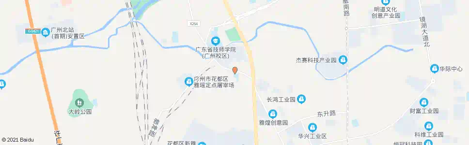 广州岑境村_公交站地图_广州公交_妙搜公交查询2025