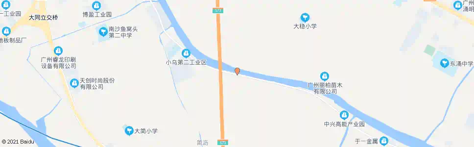 广州小乌桥_公交站地图_广州公交_妙搜公交查询2025