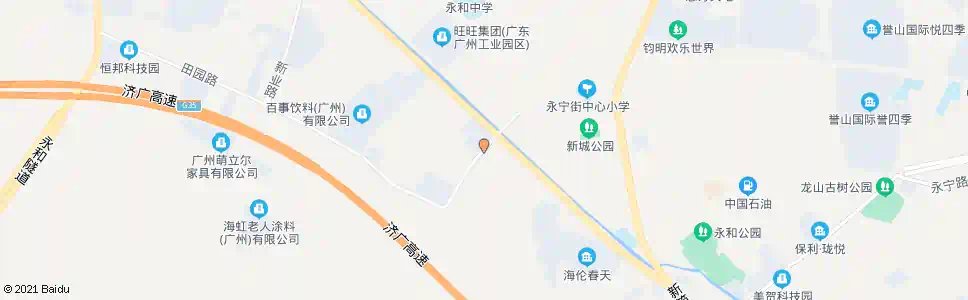 广州井泉四路_公交站地图_广州公交_妙搜公交查询2025
