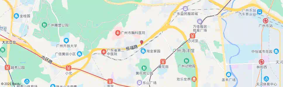广州横枝岗路口(广医肿瘤医院)_公交站地图_广州公交_妙搜公交查询2025