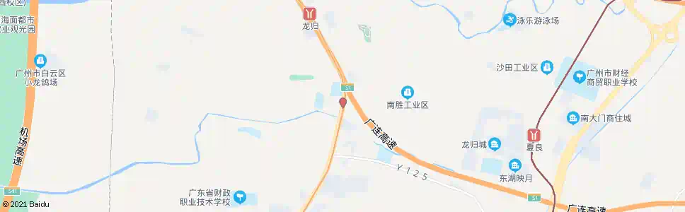 广州龙河路口_公交站地图_广州公交_妙搜公交查询2025