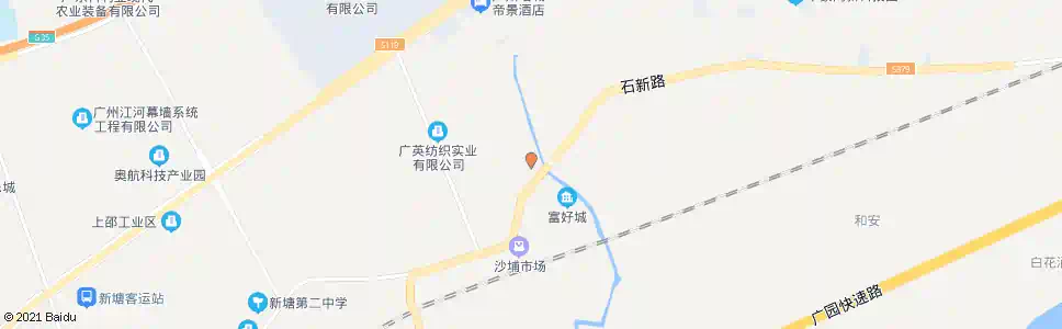 广州沙埔广场_公交站地图_广州公交_妙搜公交查询2025
