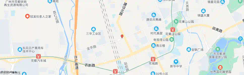 广州永发电脑城_公交站地图_广州公交_妙搜公交查询2025