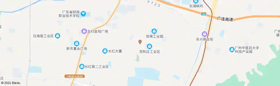 广州双和东街_公交站地图_广州公交_妙搜公交查询2025