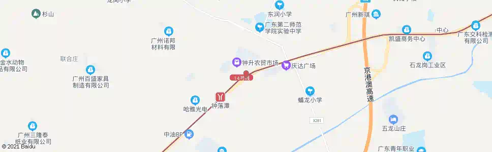 广州钟落潭(大钟)_公交站地图_广州公交_妙搜公交查询2025