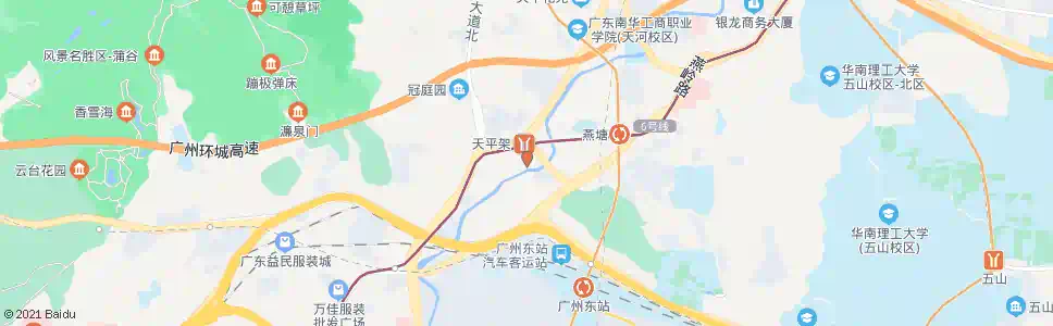 广州天平架总站_公交站地图_广州公交_妙搜公交查询2025