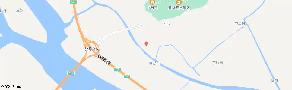 广州新围村_公交站地图_广州公交_妙搜公交查询2025