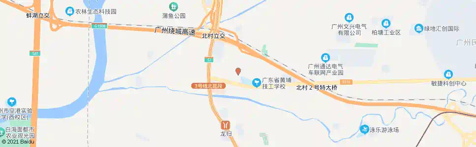 广州村前大街_公交站地图_广州公交_妙搜公交查询2025