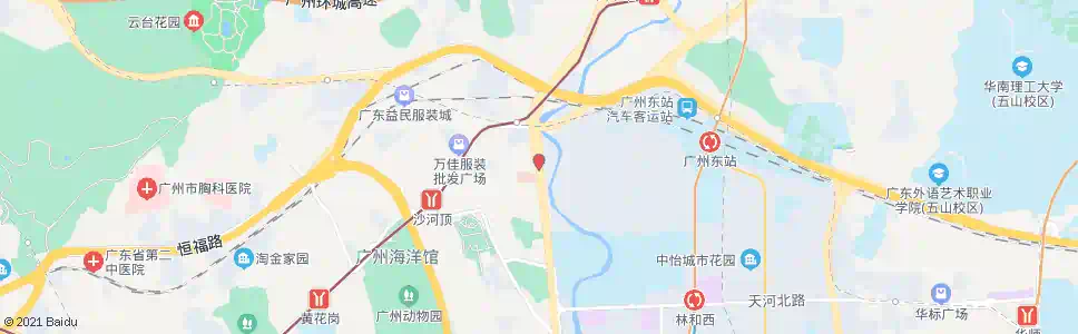 广州白云区医院_公交站地图_广州公交_妙搜公交查询2025