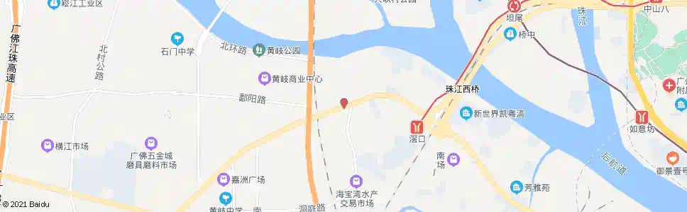 广州广佛路东_公交站地图_广州公交_妙搜公交查询2025