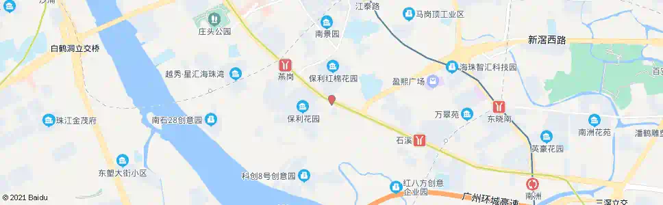 广州石溪总站(工业大道)_公交站地图_广州公交_妙搜公交查询2025