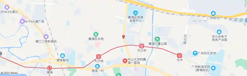 广州丰乐北路_公交站地图_广州公交_妙搜公交查询2025