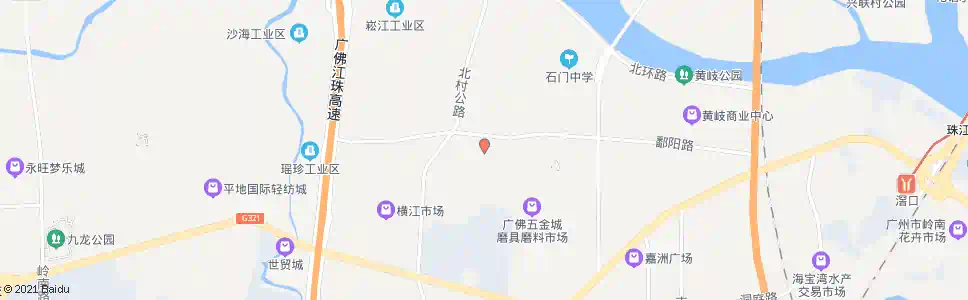 广州嘉洲花园西门_公交站地图_广州公交_妙搜公交查询2025
