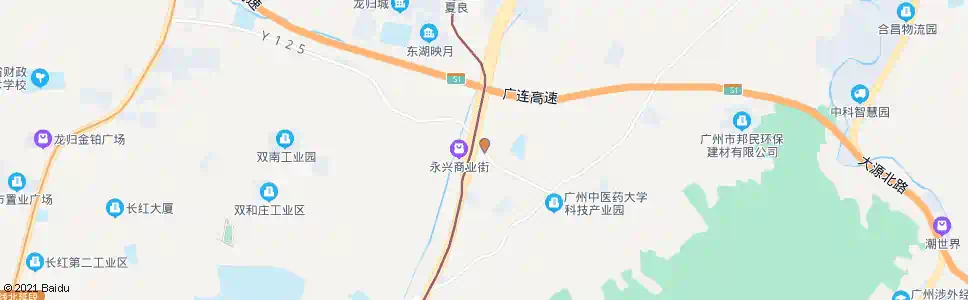 广州龙兴中路口_公交站地图_广州公交_妙搜公交查询2025
