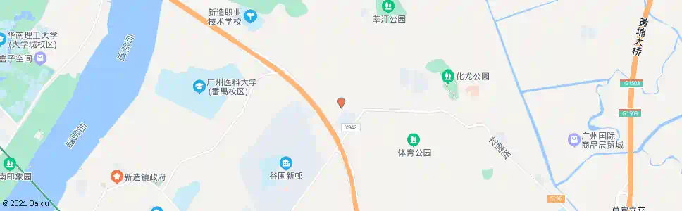 广州莘村_公交站地图_广州公交_妙搜公交查询2025