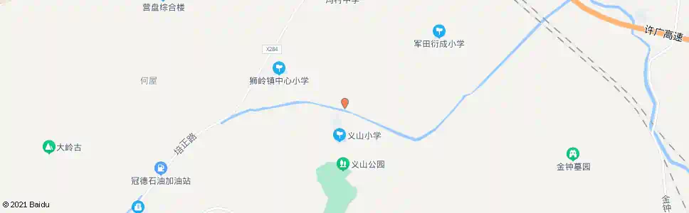 广州狮岭义山村委总站_公交站地图_广州公交_妙搜公交查询2025
